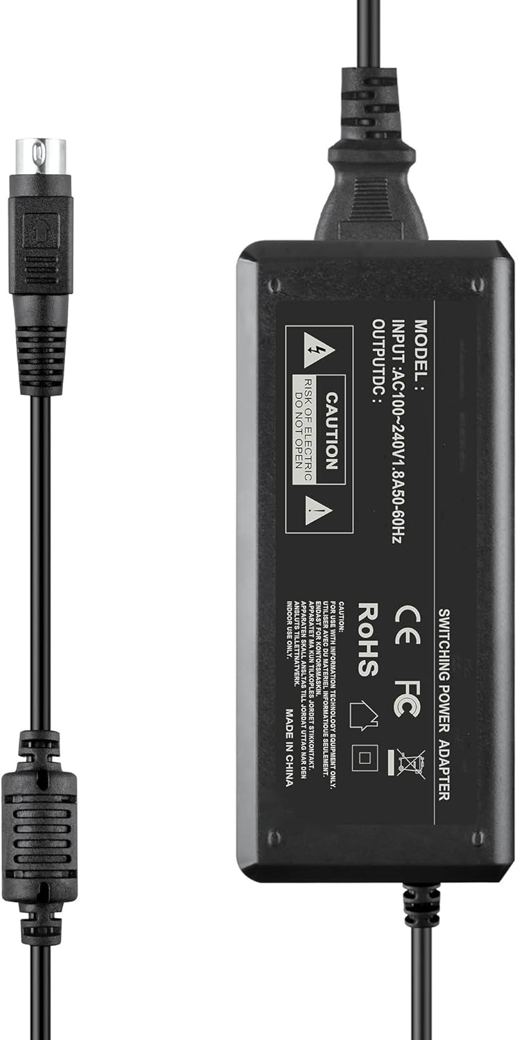 Dysead AC DC Adapter for I/O Magic External Lightscribe DVD Burner DVD R CD Writer PSU