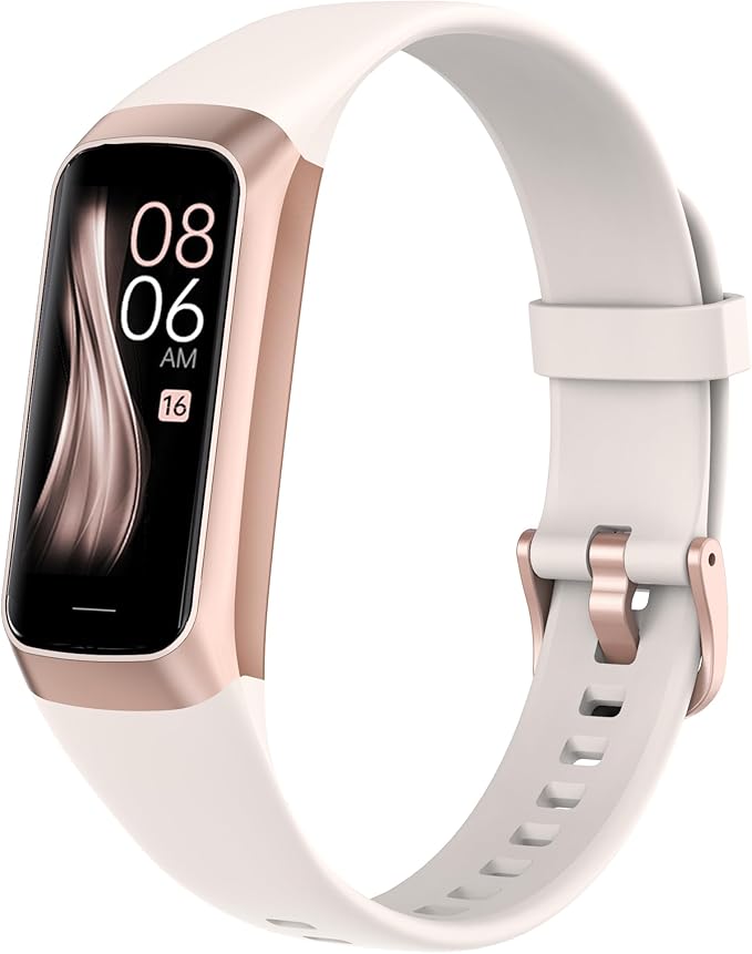 Fitness Tracker with 24/7 Heart Rate Blood Oxygen Sleep Monitor,Activity Tracker with 1.1" AMOLED Touch Color Screen, Multiple Sport Modes Step Counter,IP68 Waterproof for Women Men