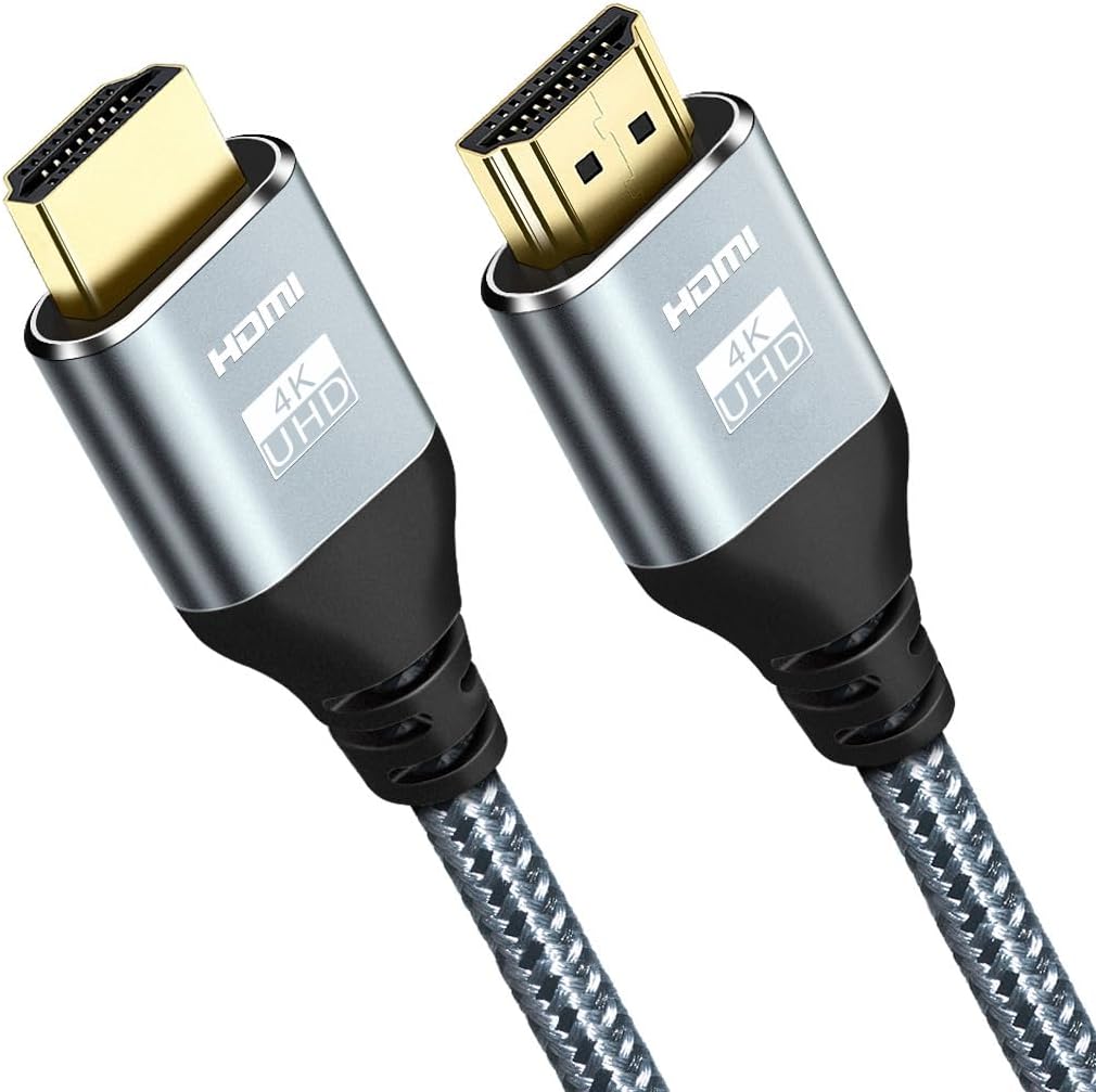 4K 50 18 2.0 2.2/1.4, 3D, 1080P 28AWG PS4/3, HDMI Cable Foot, High Speed Gbps HDMI Cable, HDR, HDCP HDMI Cord for UHD