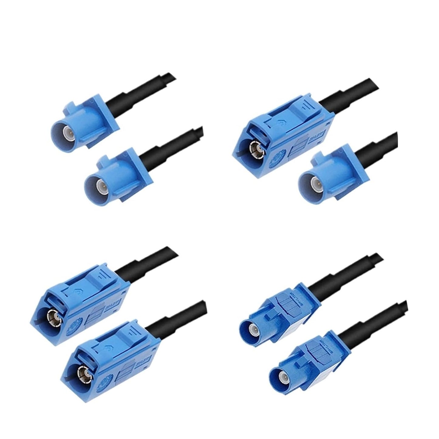 lowmountainswere RG174 LM,2M) Fakra C Male/Female Cable Extension Cord Coaxial Pigtail for Car Telematics