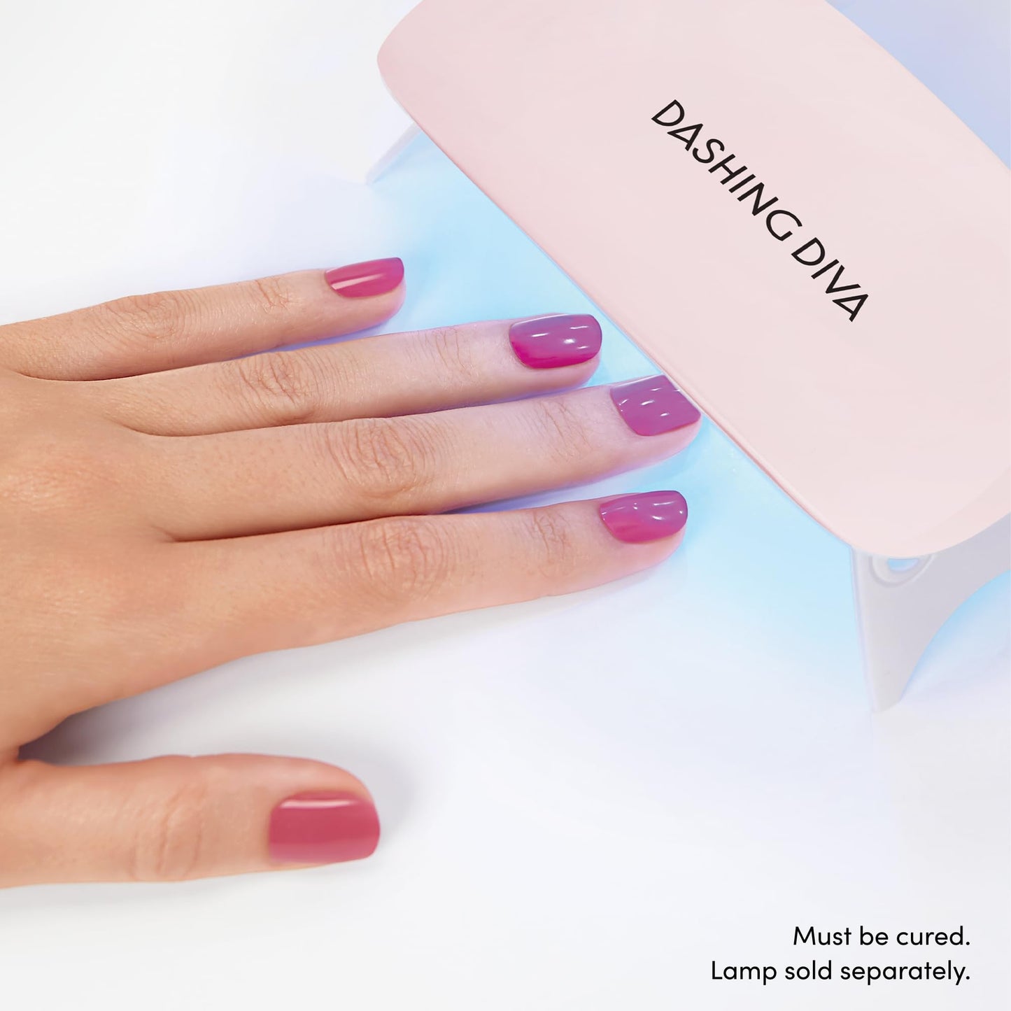 Dashing Diva Glaze Nail Strip 3-in-1 Kit - Best of Pinks - Long Lasting, Chip Resistant, Semi-Cured Gel Nail Strips - Contains 96 strips, 3 prep pads, 3 manicure sticks, 1 nail file