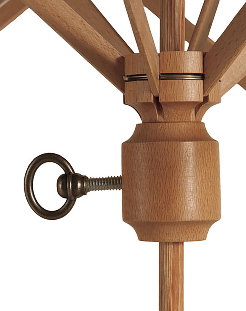 Knit Picks Yarn Winding Bundle - Yarn Ball Winder (Blue) and Birch Wooden Yarn Swift