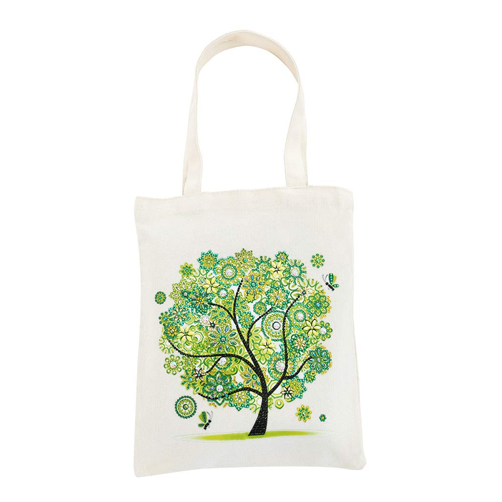 JGA JOGGING ARM 5D Diamond Painting Shopping Canvas Tote Bag Art DIY Portable Jewelry Handbags for Adults Women