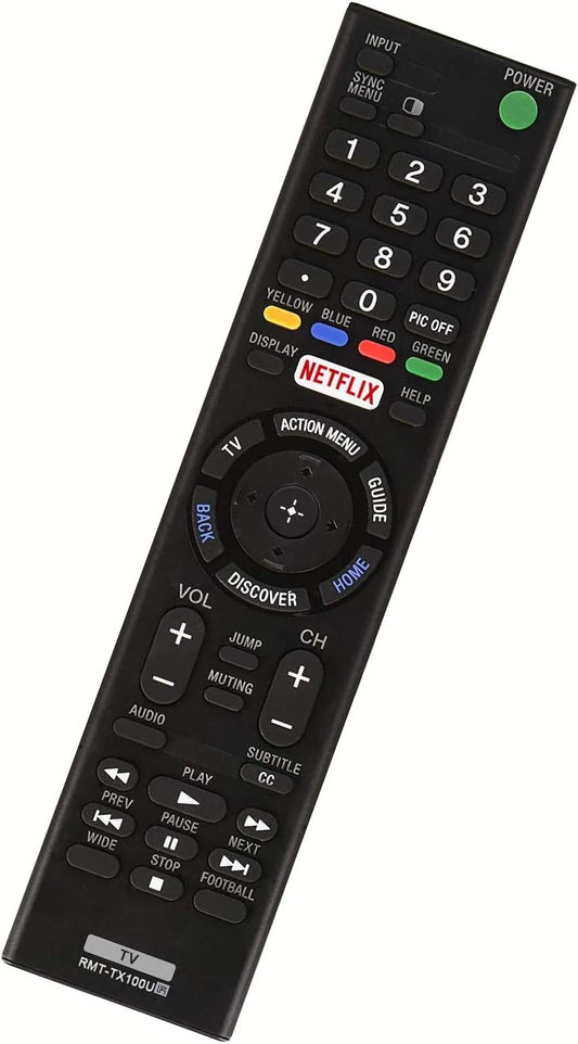 USARMT RMT-TX100U Universal Remote Control Replacement for Sony-TV-Remote All Sony Smart TVs
