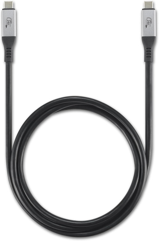 USB4 1.5m, 80Gbps, 8K 240W 3.1), (K32301WW) Kensington Cable Supports up to Video, up to Power Delivery (PD Compatible