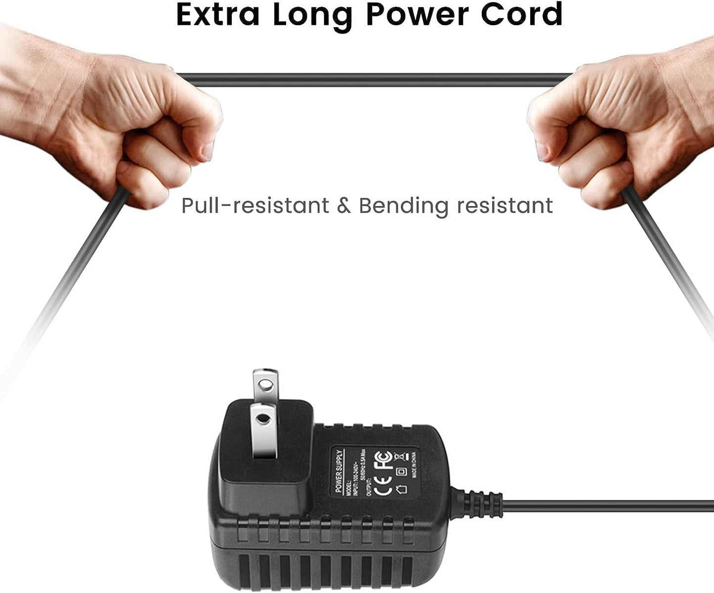 Xzrucst Cassette Model:7610 AC DC Adapter for Realtone Tape Recorder