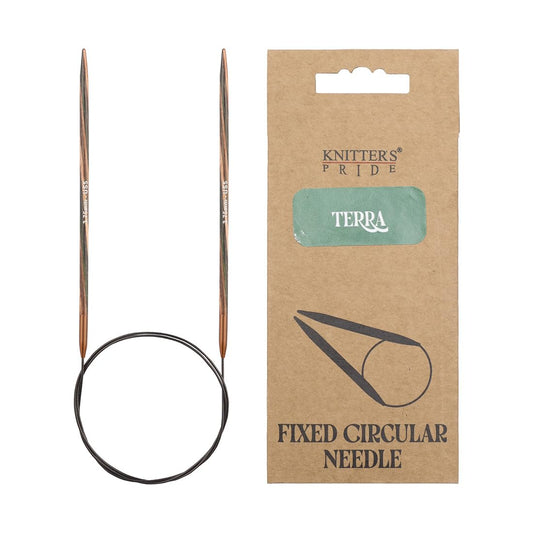 Knitter’s Pride Terra Fixed Circular Needles 10"" (25cm) – US Size 5 (3.75mm)