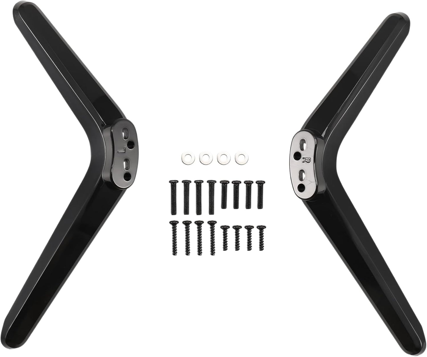 Kopinma 17mm-20mm Universal TV Stand, Table Top TV Stand Base Replacement, TV Base Pedestal Feet TV Stand Mount Legs