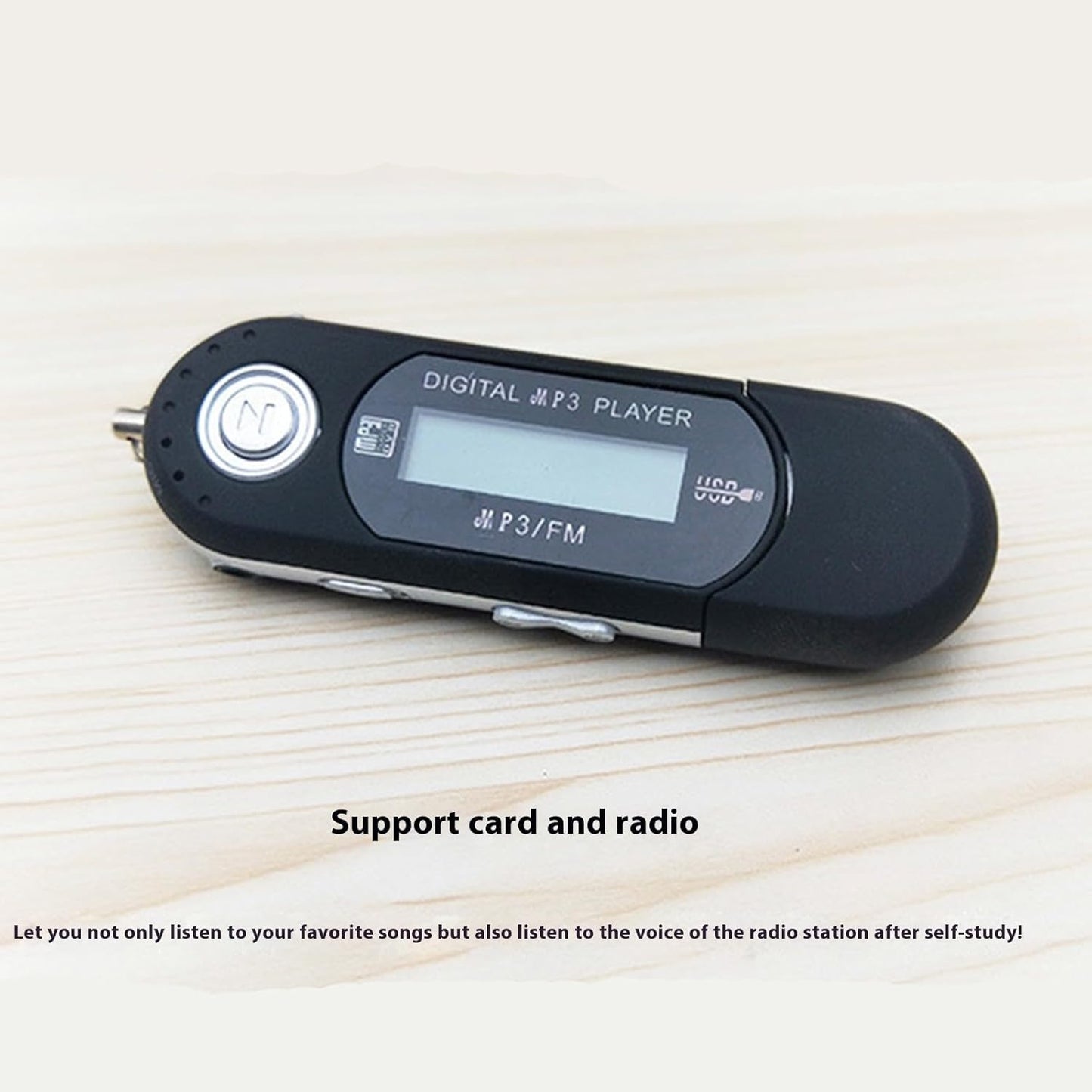 CATHATRR MP3 4G/8G Player with Builts in Memory Long Standbys Time and Lyric Display Screen Music Player Travel