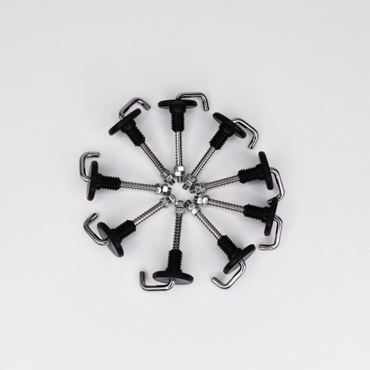 EMASDGEY 3 8inch Stainless Steel Tripods Center Column Hook for Hanging Equipment for / Screws Stainless Steel Tripods