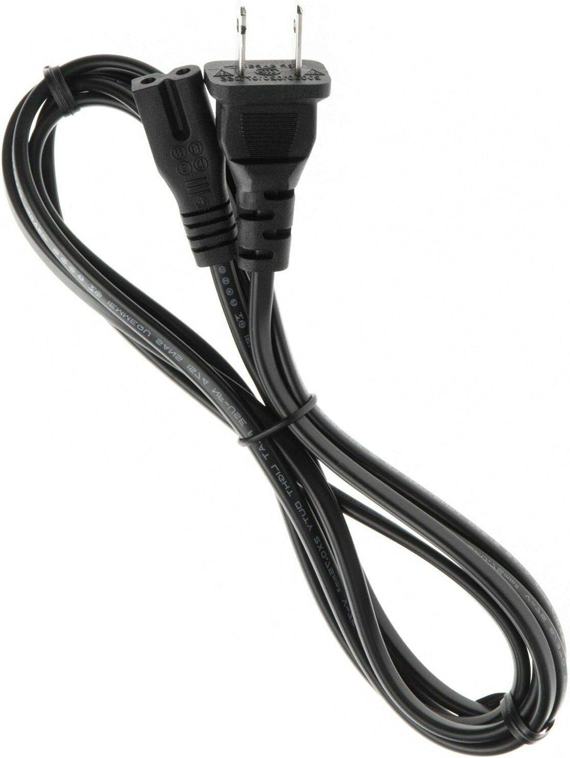 BestCH 120V 60Hz 20W SA-CT60BT SACT60BT SA-CT60 220-240V) AC Power Cord Outlet Socket Cable Plug Lead for Sony Active