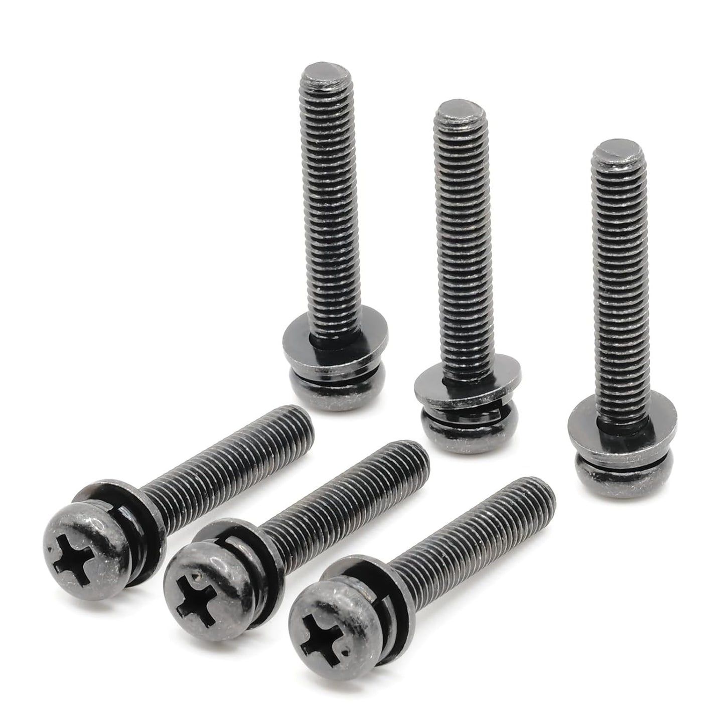 ReplacementScrews 86UA7500ZUA 86 Inch UA75 Set (Pack 6) Stand Screws Compatible with LG - Series TV - Complete