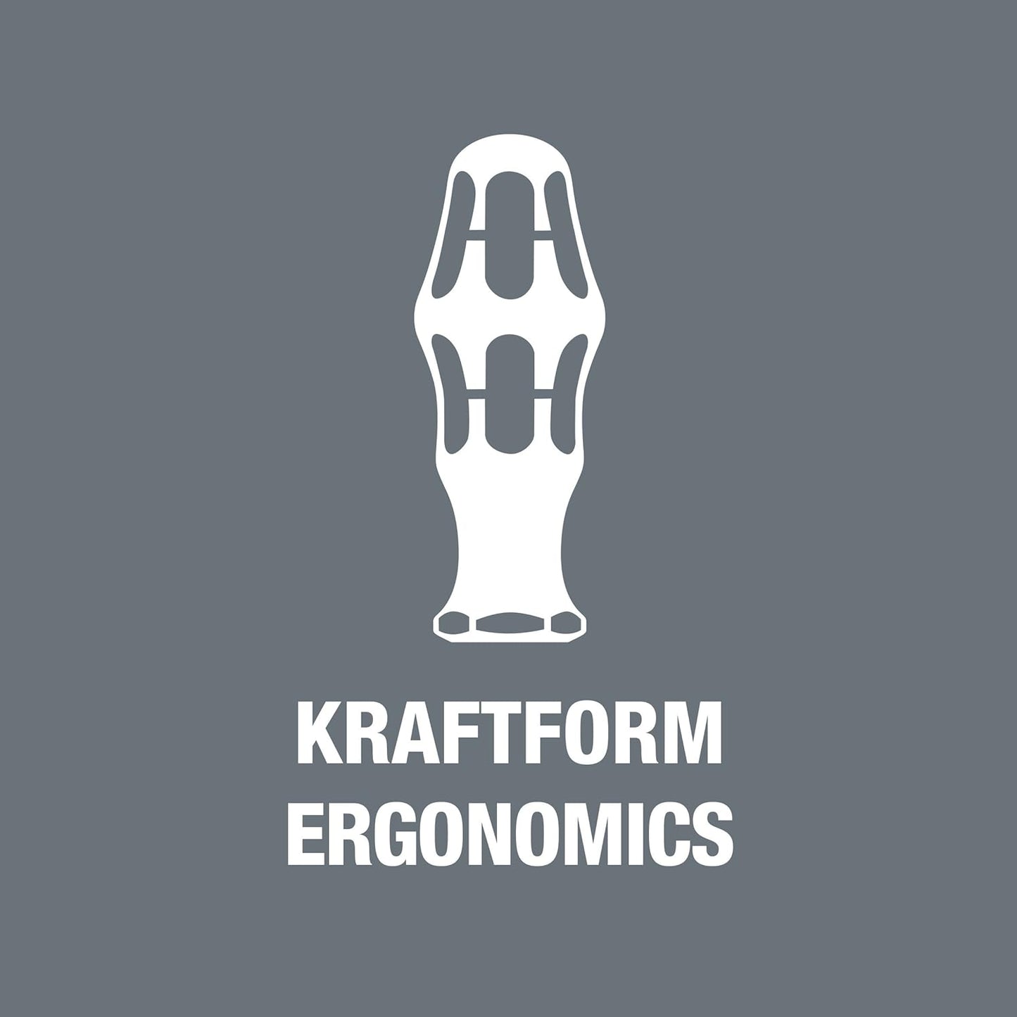 Wera Kraftform Plus Insulated Screwdriver Set - 6-Piece Professional Tool Kit for Electricians