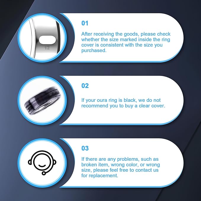 5 Pack Cover Compatible with Oura Ring Gen 4/Oura Ring Gen 3 Horizon/Heritage, Surport Charging with Cover on, Anti-Scratch TPU Protector for Oura Rings Accessories Women Men (Size 7)