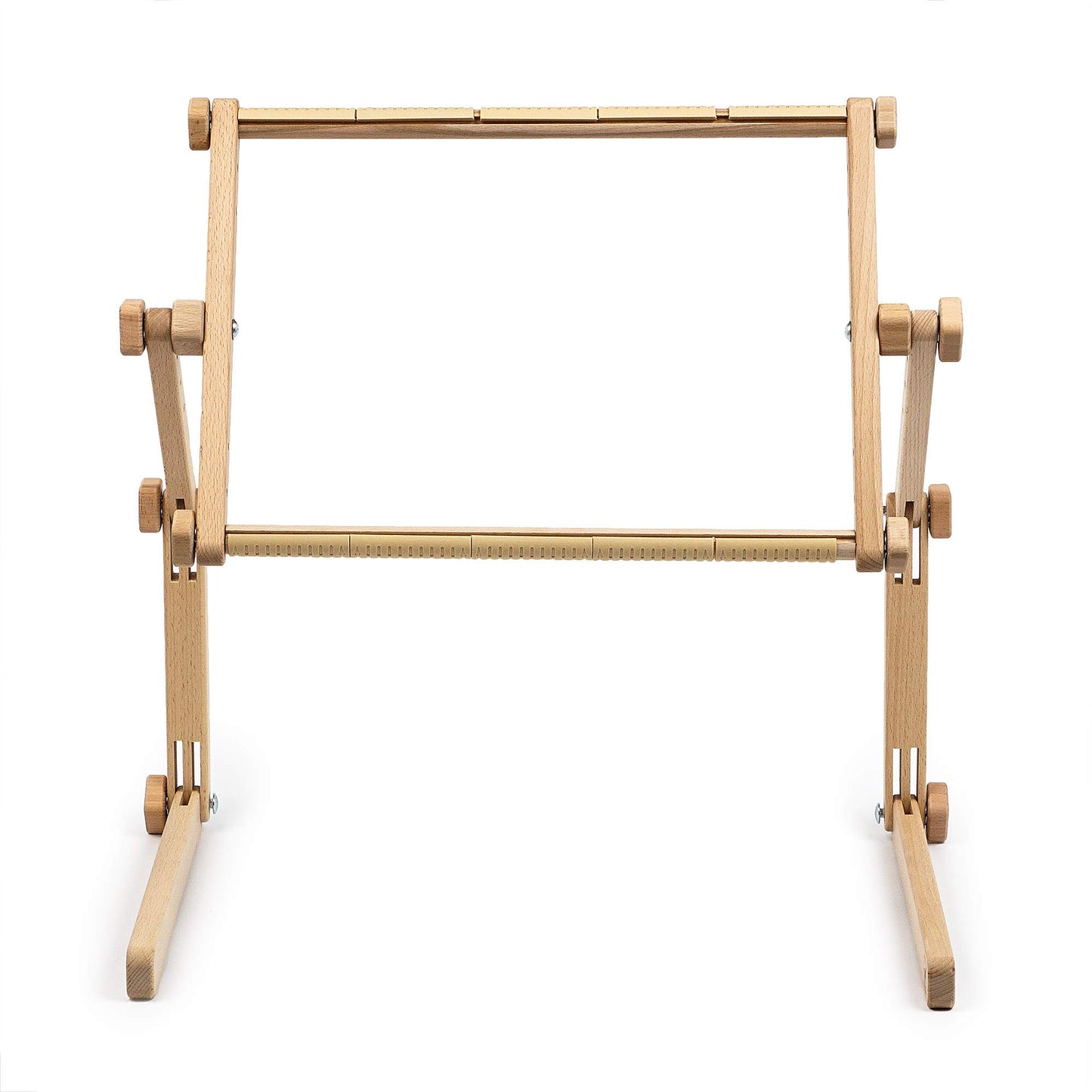 Needlework Table and Lap Hands-Free Stand with Adjustable Frame Made of Organic Beech Wood Tapestry Cross Stitch Embroidery Frame Holder (40х56 cm (15.7" x 22"))