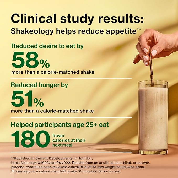 Shakeology Plant Based Protein Powder Blend ??Gluten-Free Shake with Vitamins and Minerals ??Helps Support Weight Loss, Lean Muscle, Gut Health ??Vanilla, 30 Servings
