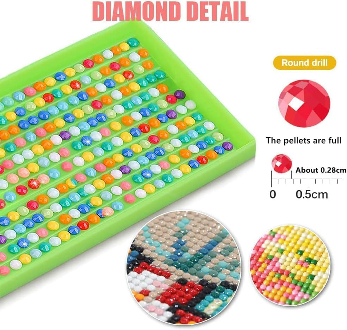 GemZono 4 Pack Diamond Art Painting Kits for Adults, Ball Sports 5D Diamond Painting Dots Art Kits for Adults Beginner, Balls DIY Full Round Gem Crystal Art Paint by Diamond, Home Wall Decor 12x 12 in