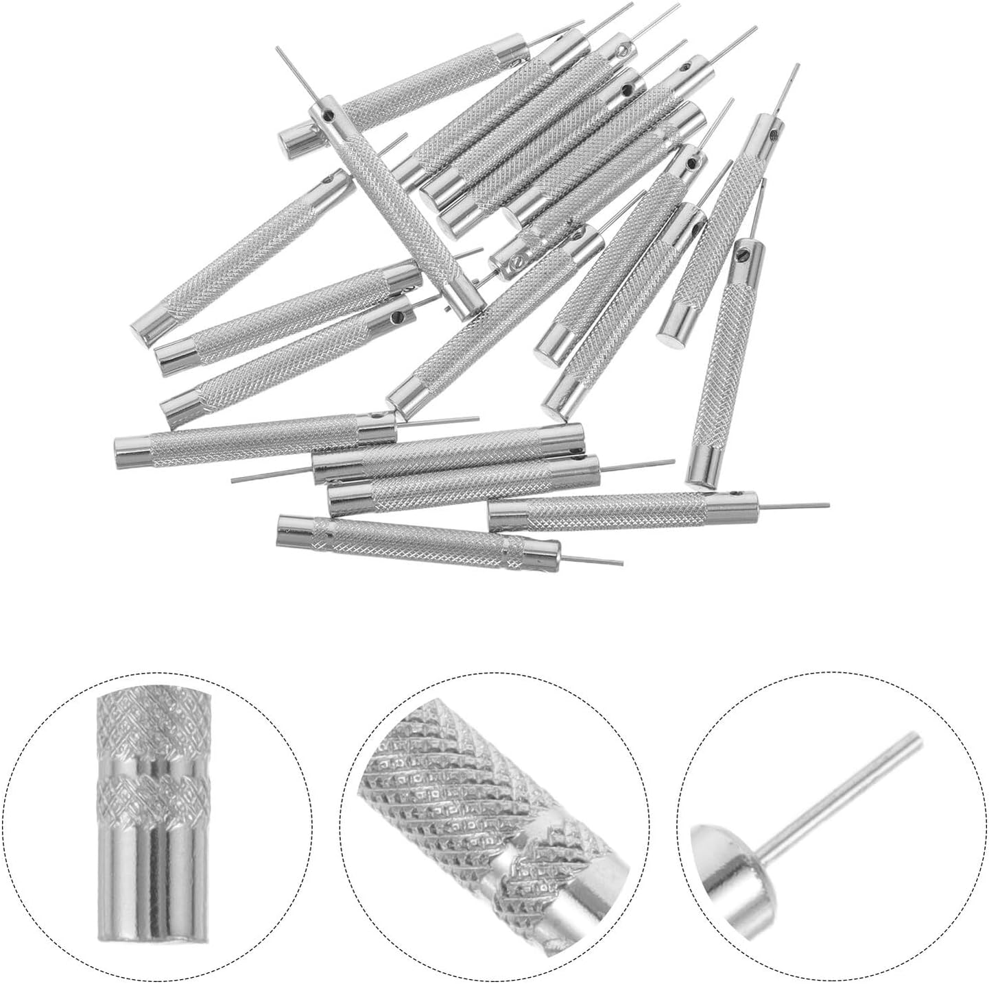 20pcs Set PRETYZOOM Sim Card Removal Tool and Ejector Pins for Mobile Phones, Precision Metal Needle Sim Tray