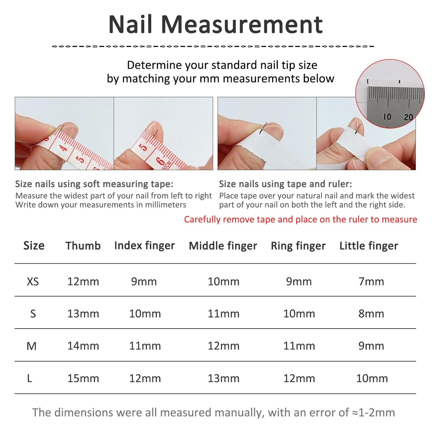 Halloween Handmade Press on Nails Long Square Fake Nails with drill Design Stick on Nails Glossy Handmade Acrylic Glue on Nail for Women Nail Art Decoration 10Pcs (MT-161-L)