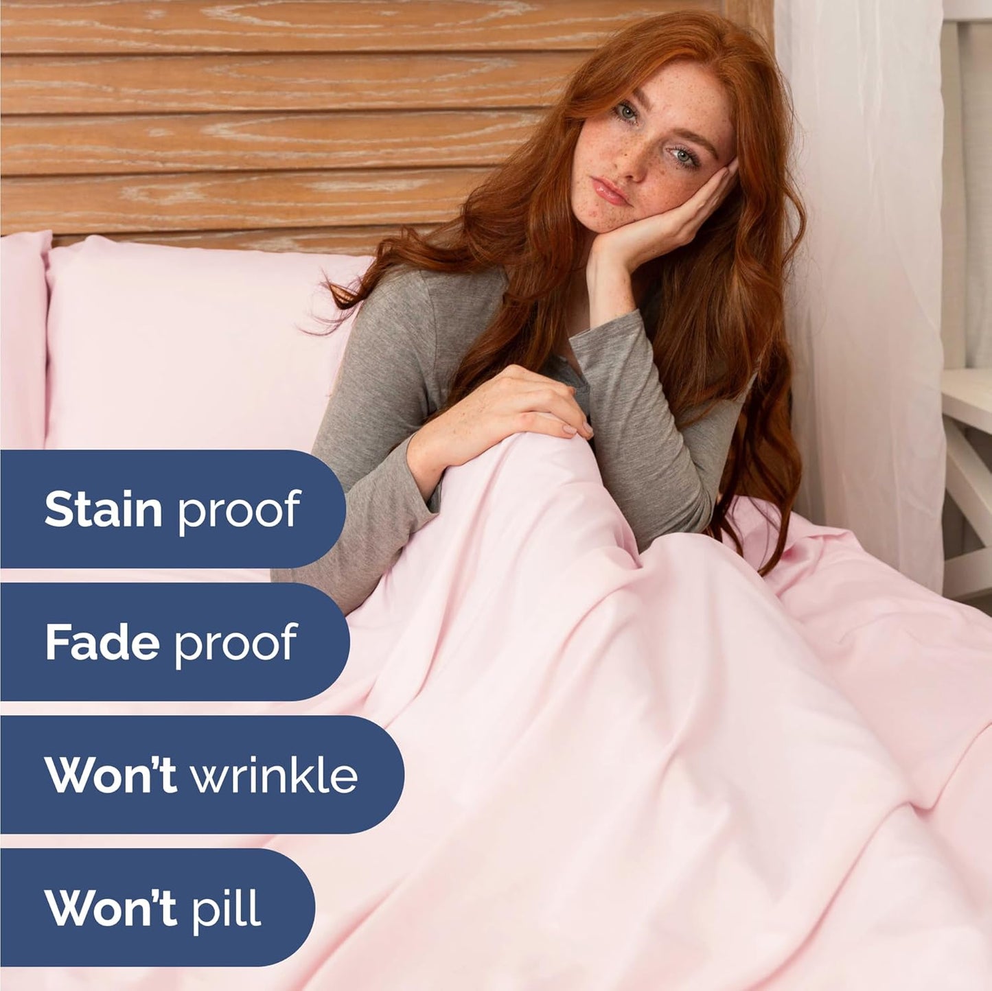 Skiennix Twin Size 3-Piece Sheet Set | Comfy, Breathable & Cooling Luxury Bedding - Deep Pockets, Soft, Wrinkle-Free - Lavender Pink