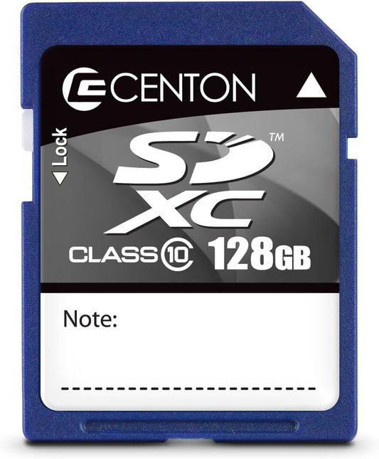 Centon 128GB 10 (S1-SDXC10-128G) Electronics Class SD Card