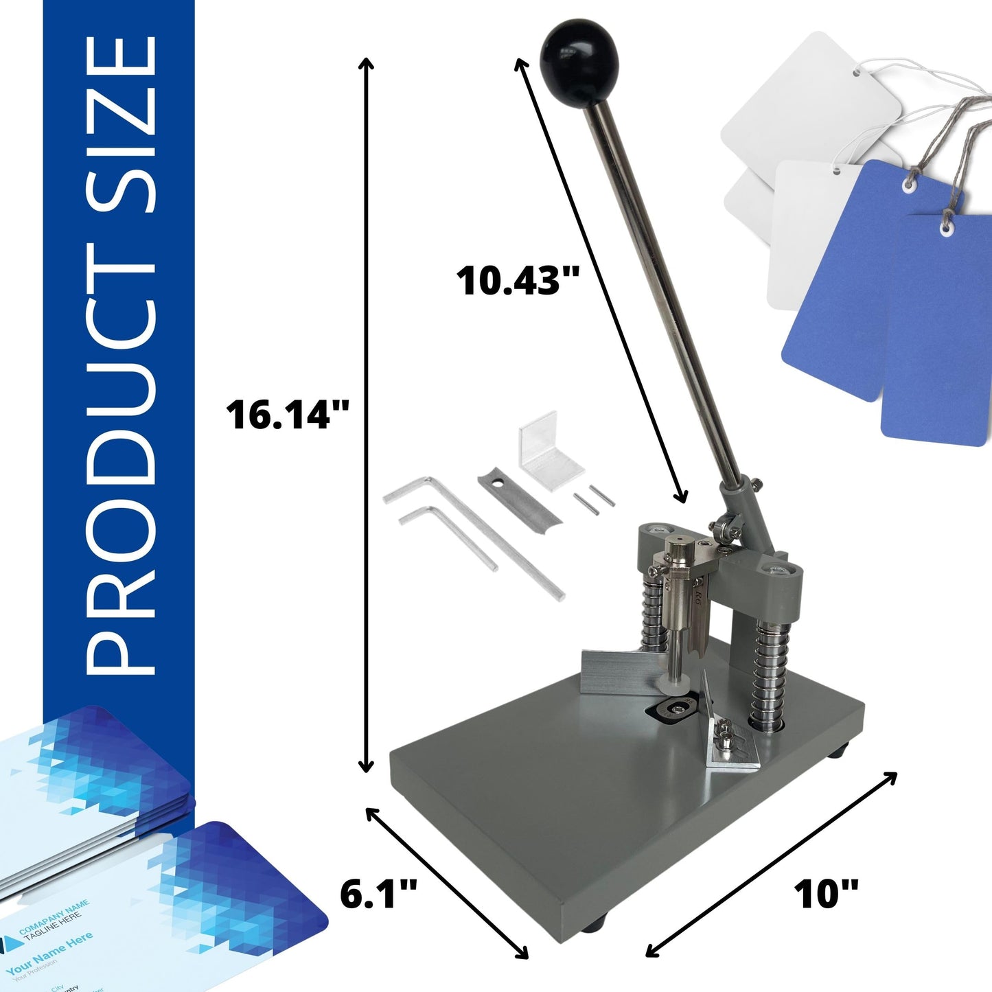 Corner Rounder Cutter Machine - Heavy Duty Corner Rounder for Paper Cardstock and PVC Cards Precision Cutting Tool for Rounded Edges Ideal for Office Crafting and Business Use