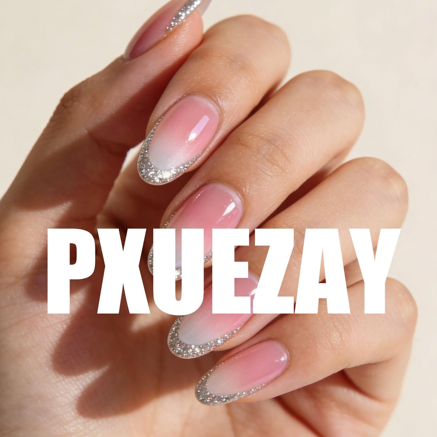 Square Medium Press on Nails French Tip Fake Nails with White Flower Dotted Lines Designs Glossy Glue on Nails Black Full Cover Nails Press ons Acrylic Artificial Stick on Nails for Women 24Pcs