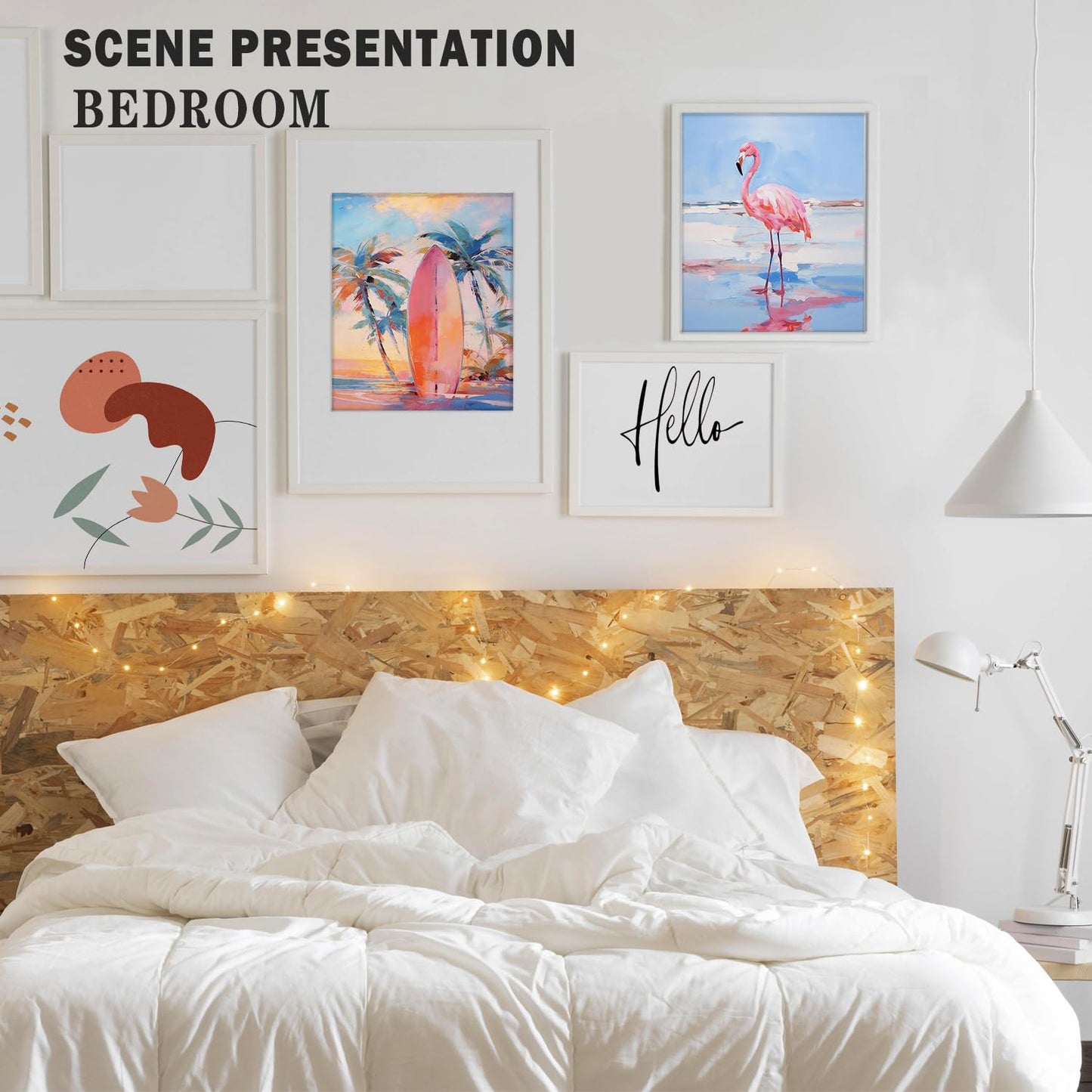 XUNLURY Pastel Nautical Coastal Diamond Art Kits 4 Pcs, Tropical Beach Sunset Flamingo Diamond Painting Kits for Adults Girls Beginners, Full Drill Diamonds Dots for Home Decor, 9.8x11.8 Inch