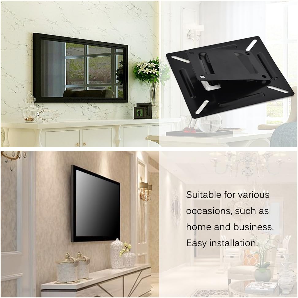 Ciglow 12-24 Inch Wall-Mounted Stand Bracket Holder,Screen Mount for LCD LED Monitor TV PC Screen Used in Home Business