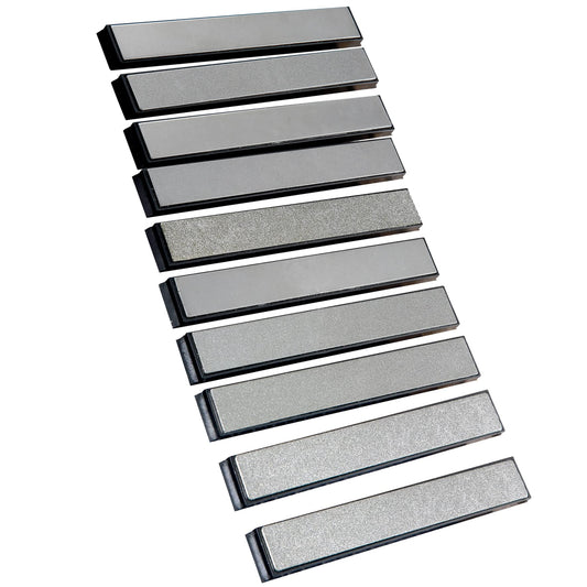 Value pack Diamond Knife Sharpening Stones kit diamond plates Kit Sharpen Knife blades sharp Surface flat Must-haves for Ruixin type sharpeners (#80#200#400#500#600#800#1000#1500#2000#3000)