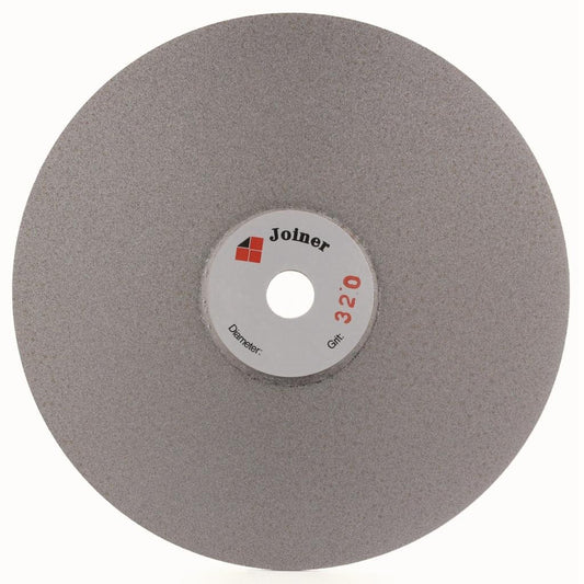6" inch 150 mm Grit 320 Diamond Grinding Disc Abrasive Wheel Coated Flat Lap Disk Jewelry Tools for Gemstone Glass Rock Ceramics