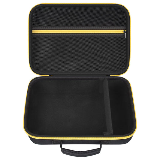 Hard Storage Tools Case, Store for DeWalt Drill Tools & Angle Grinder/for AstroAI Tire Inflator and More - 12"x8"x2" with Mesh Pocket & Comfort Handle