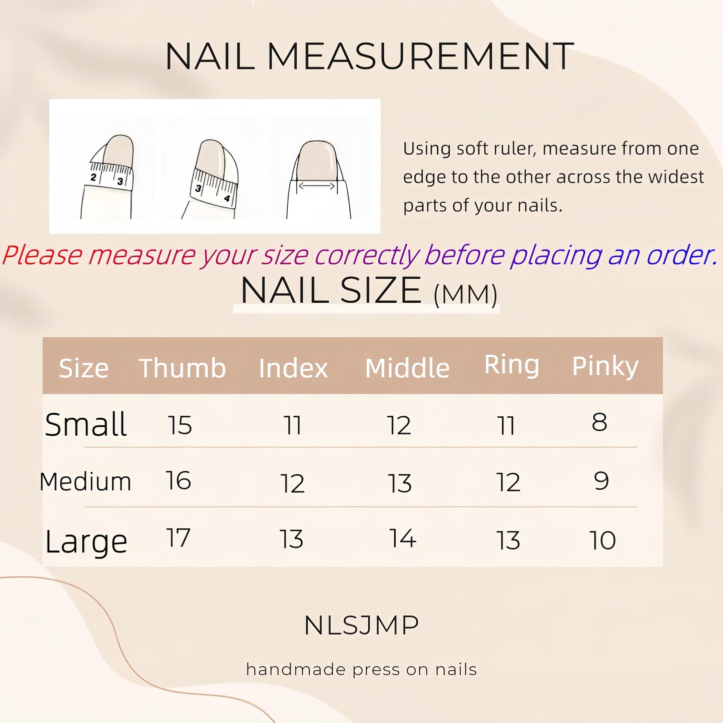 NLSJMP 3D handmade Gel nails press on false nails long square pink white, big heart rhinestone cross star cute acrylic Reusable fake nails designed kit,10 Nails Size S #95