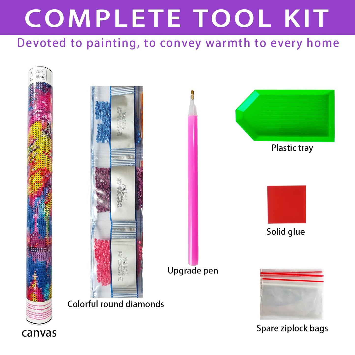 JXDXDJ 5D Diamond Painting Kits for Beginners,Ancient Tree Full Drill Diamond Art Kits for Adults,DIY American Flag Round Diamond Dots for Adults Crafts,Gem Painting Home Wall Decor 13.78x13.78 Inch
