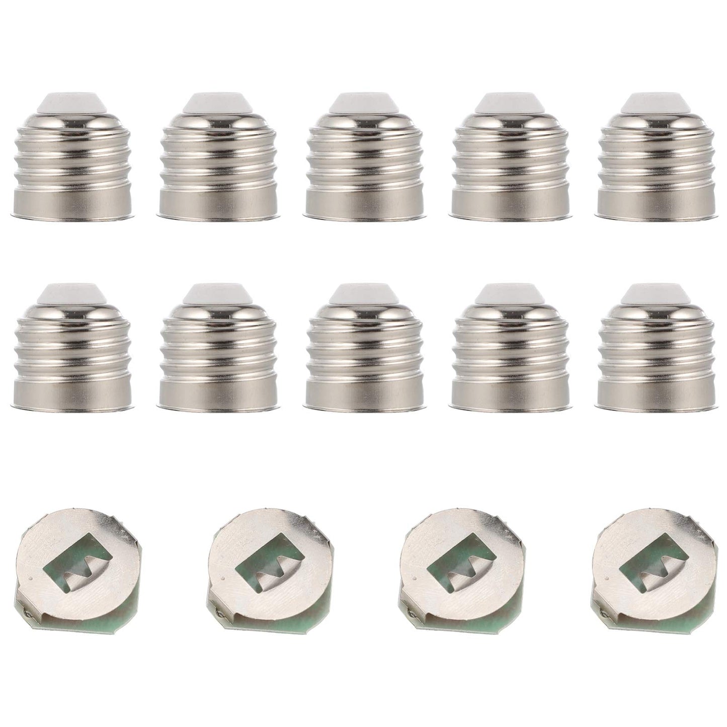 Light Bulb Accessories Kit with Led Chip Bases and Caps for Diy Resin Bulbs Lamp Parts Supply for Home Decorative Lighting Party Crafts