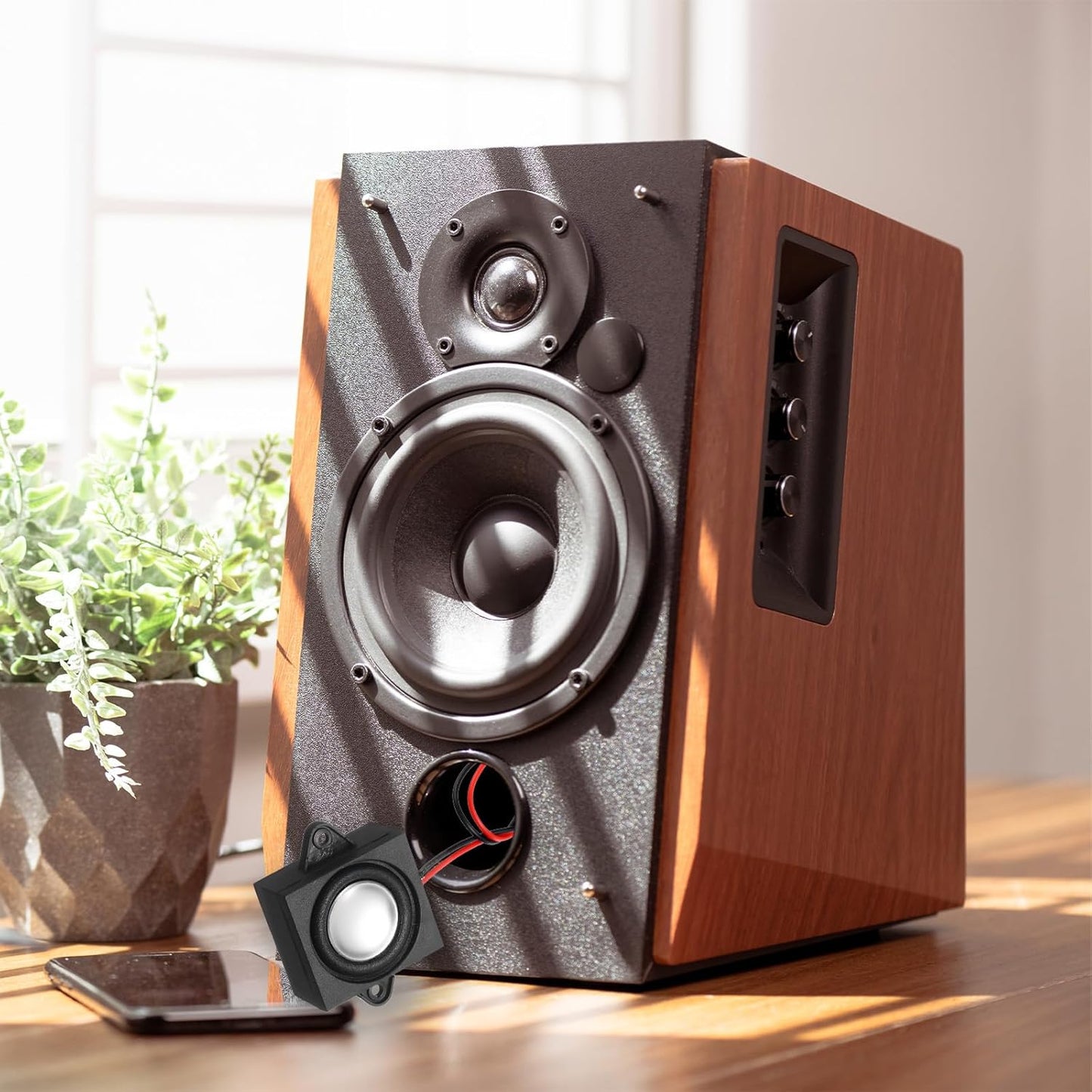 uxcell 1Pcs 3 4 JST-PH2.0 Speaker Watt Ohm Mini Speaker Micro Speaker with Interface for Small Electronic Projects