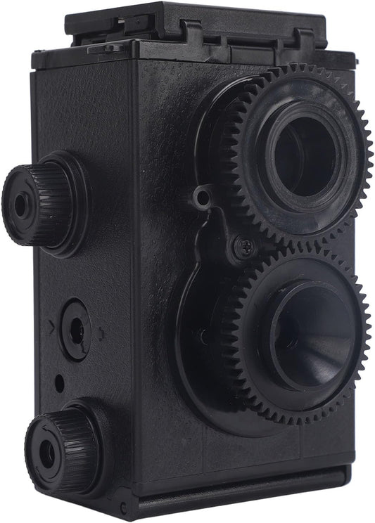 Vikye 35mm DIY Film Camera Kit, Reusable Build Your Own Camera with Waist Level Viewfinder and Dual Lens