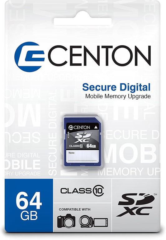 Centon 64GB 10 (S1-SDXC10-64G) Electronics Class SD Card