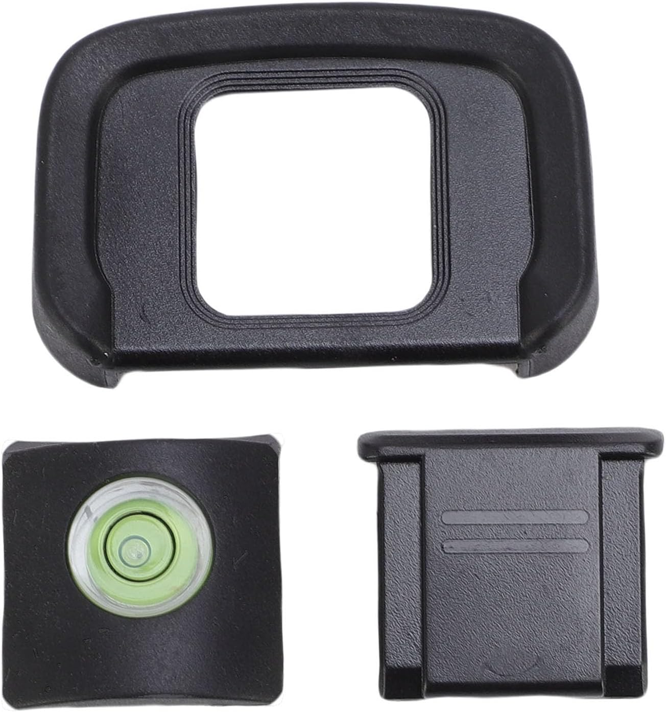 BTSEURY Set 3 1 Z50 Camera Eyeshade Viewfinder Eyecup Hot Shoe Cover Bubble Level in Replacement for with ABS Silicone