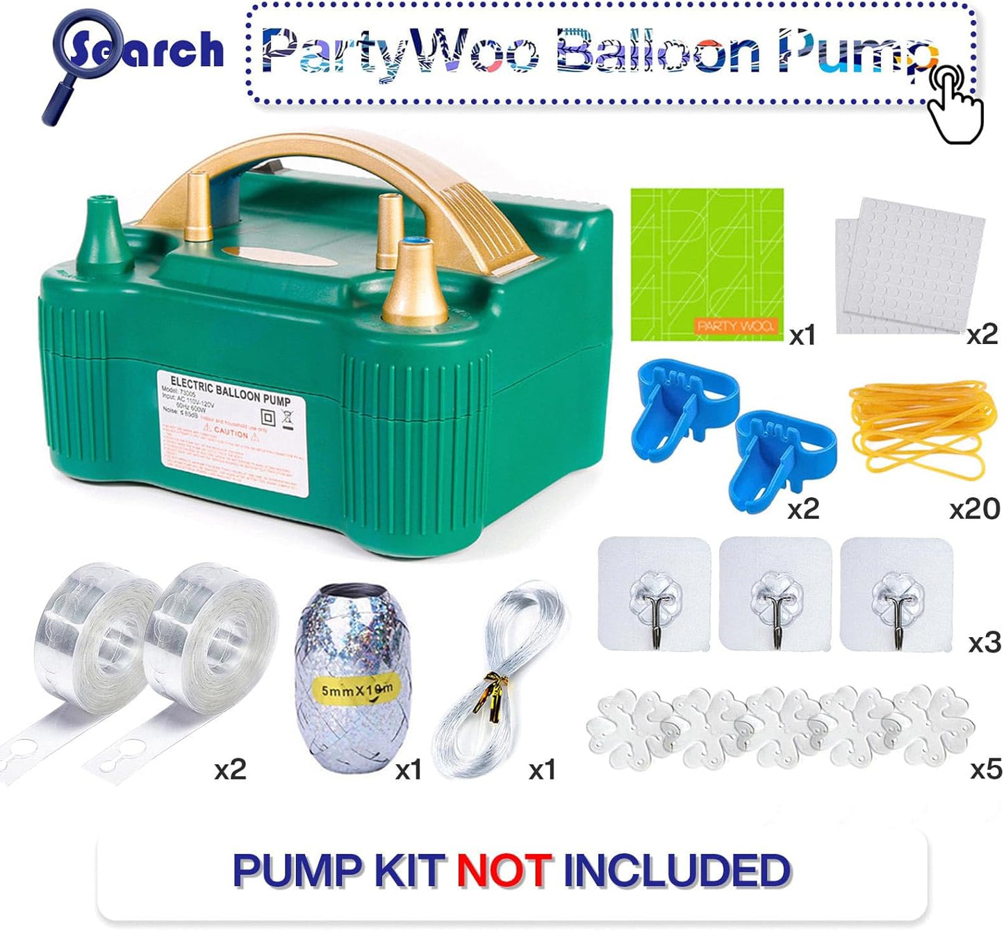 PartyWoo Black Balloons - 50 Pcs 12 Inch Matte Latex Helium Balloons for Parties & Events