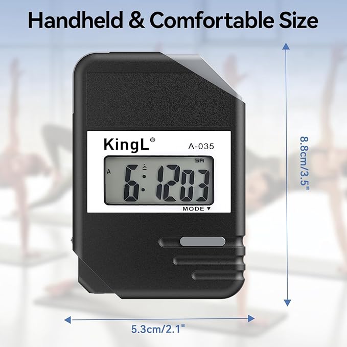 Stopwatch Timer Digital Sports Stop Watch, Large Display, Lap Split, Clock, Calendar, Alarm, for Coaches, Swimming, Running, Training