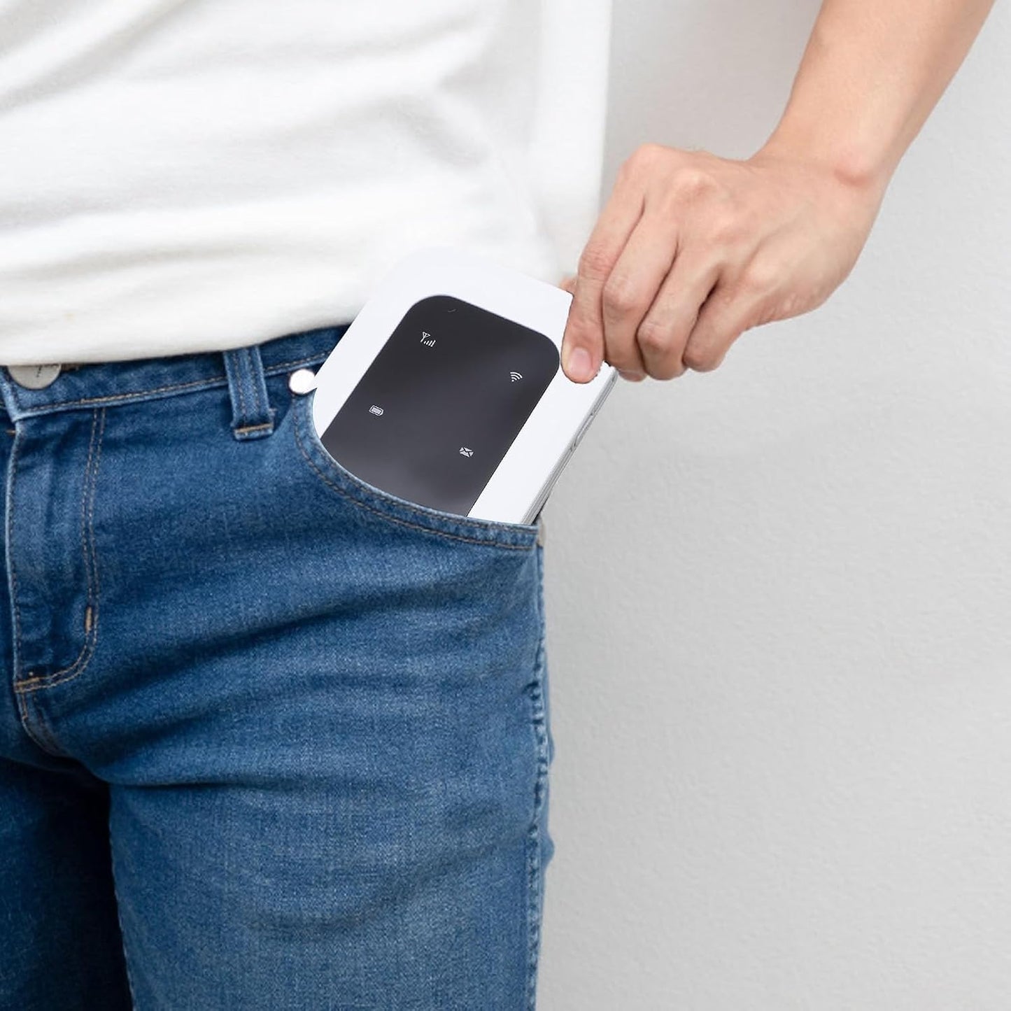 Dpofirs 300Mbps B1 B3 B5 B40 10 Mobile Hotspot, Unlocked High Speed Hotspot with SIM Card Slot, Portable Router