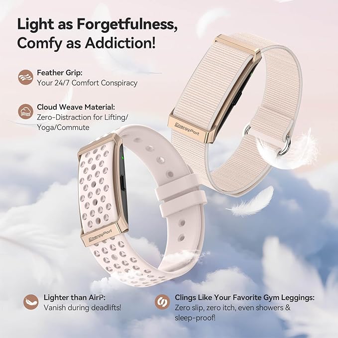 Smart Bracelet with Blood Oxygen/Blood Pressure Monitor, 60-Day Battery Health Fitness Tracker with 2 Bands,Lifetime Membership,Activity Tracking Heart Rate Sleep Monitor for Android iOS