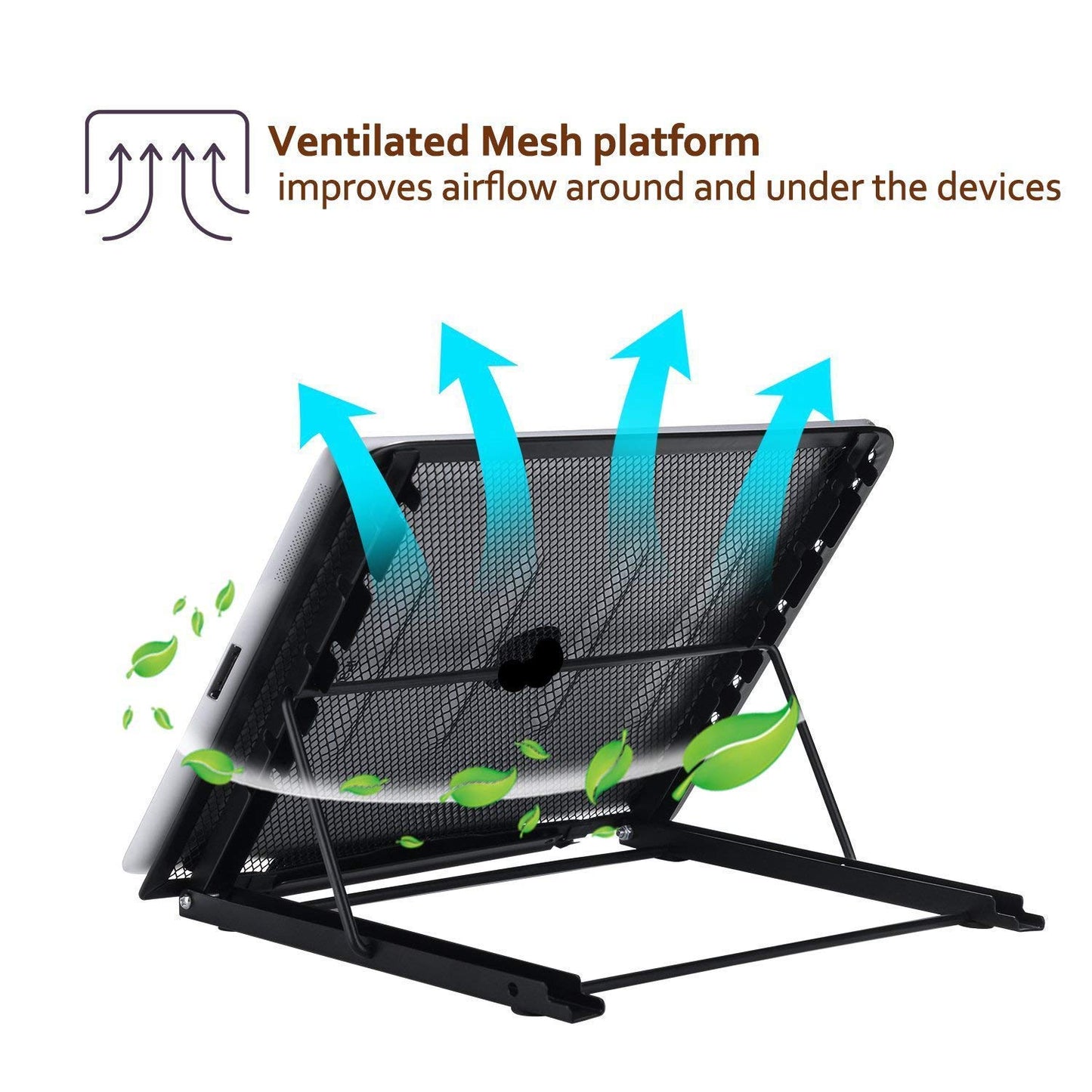 Metal Mesh Stand for A4 LED Tracer Pad, Ventilated Metal Holder for Laptop, Tablet, Animation Art Sketching Drawing Tracing LED Light Box Board, Books Holder, Diamond Painting Light Pad