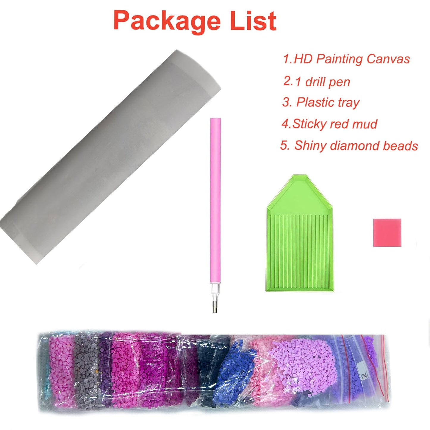 Lvmuu Large Hummingbirds Diamond Painting Kits for Adults, 5D Flowers DIY Full Square Drill Diamonds Art Sets for New Beginner, Paint with Diamonds Beads Art Craft Home Decoration 16x20in