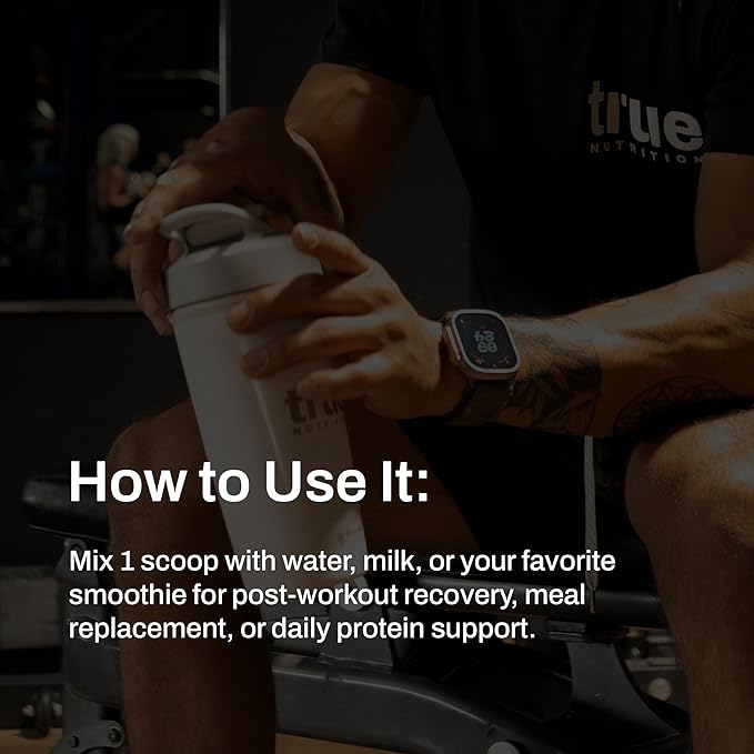 True Nutrition Whey Protein Isolate Cold-Filtration - 100% Whey Protein Powder - 27g Protein per Serving - Mixes Easily and Tastes Great - Third Party Tested - Chocolate - 2lb…