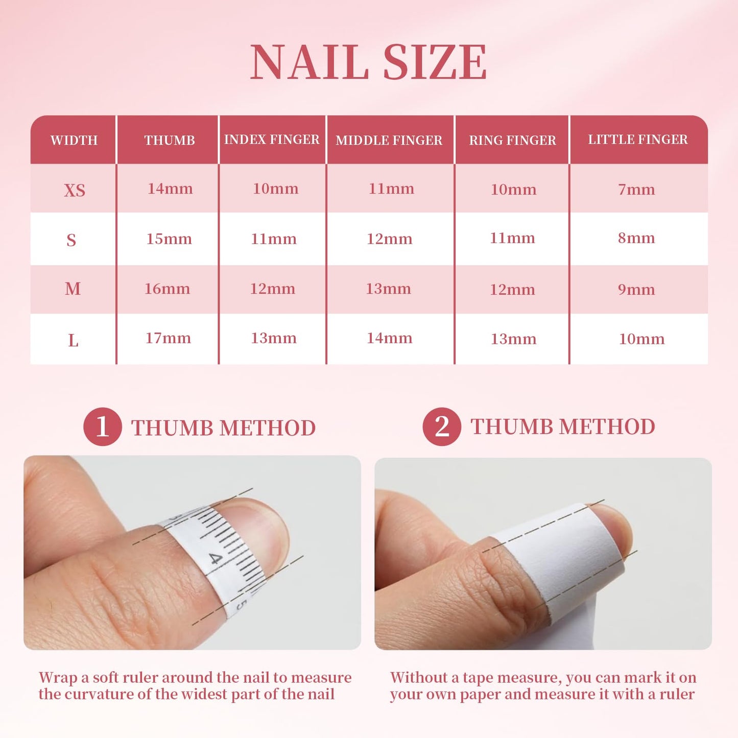 10Pcs(1Pack) Handmade Press On Nails Long Almond Nails 30mm Berry Dream Nails Pink Purple Green 3D Glossy Cute Pastel Nail Art for Women Party Holiday Daily Wear Size L