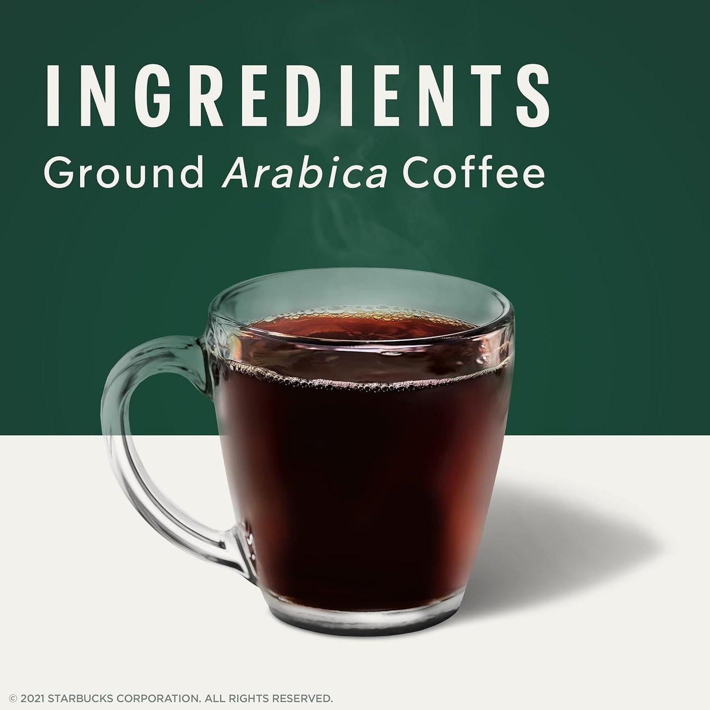 Starbucks Ground Coffee - Medium Roast Pike Place Roast | Six 18 oz Bags for Hot or Iced Coffee