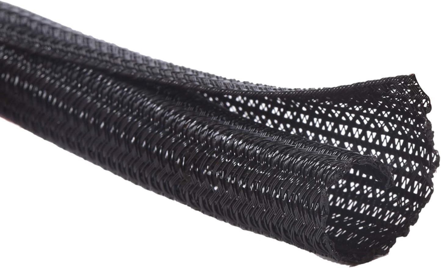Alex Tech 25ft 3/4 inch - Cord Protector Wire Loom Tubing Cable Sleeve Split Sleeving For USB Cable Power Cord Audio