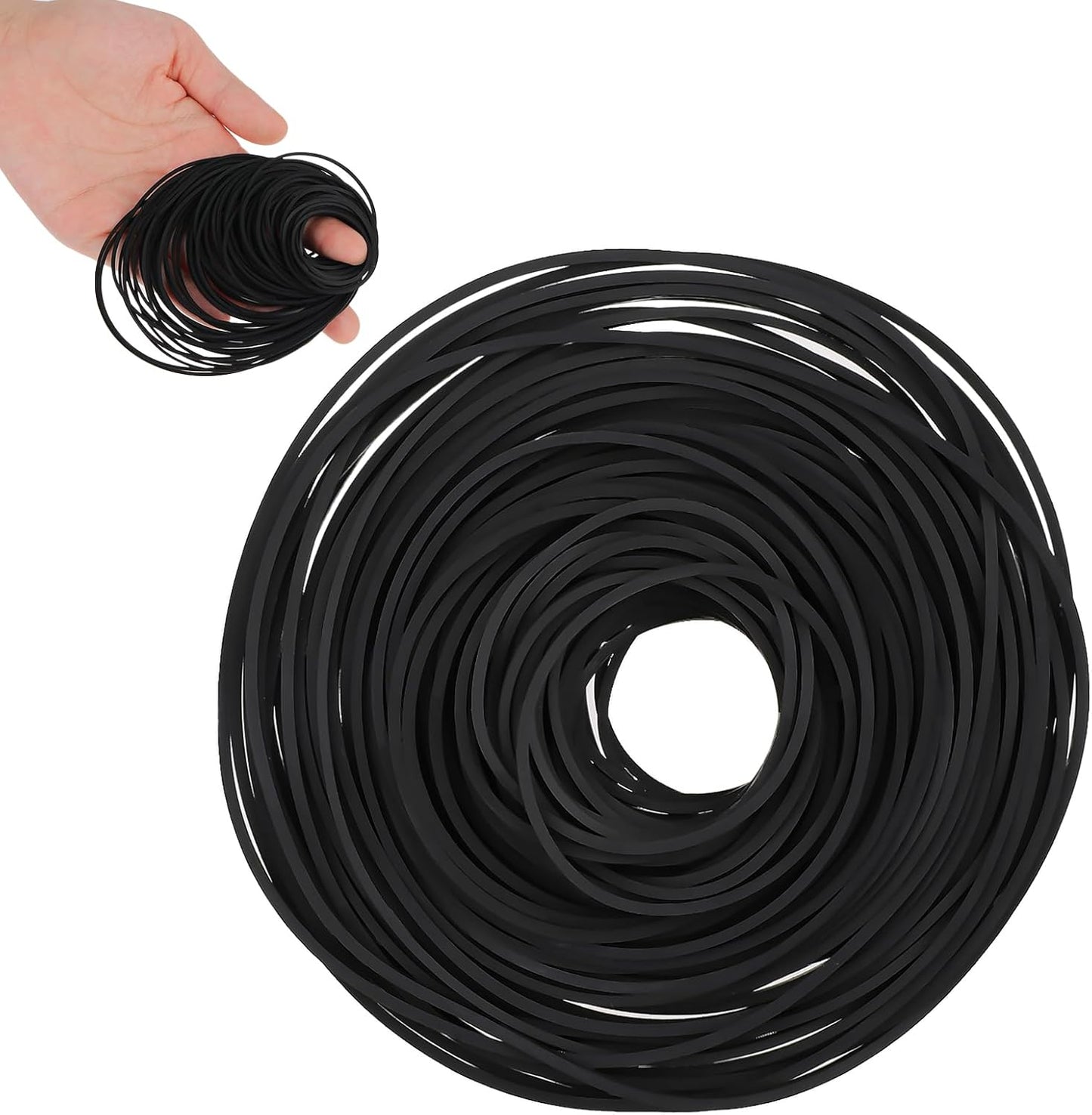 Sliverdew 100 Cassette Cassette 26-120 mm Cassette 1mm Pcs Recorder Rubber Belts Recorder Repair Maintenance Mix Flat